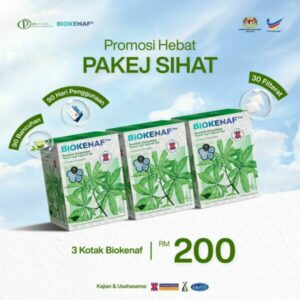 PAKEJ SIHAT (3 KOTAK BIOKENAF )